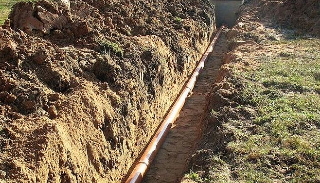 Копка траншей для водопровода в Чистополе: цена за метр от 926 руб.